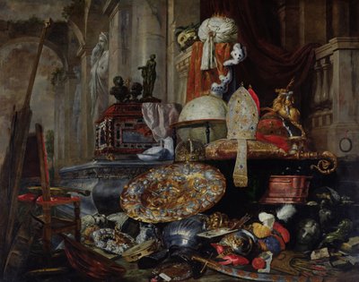 Allegorie van de ijdelheden van de wereld, 1663 door Pieter or Peter Boel